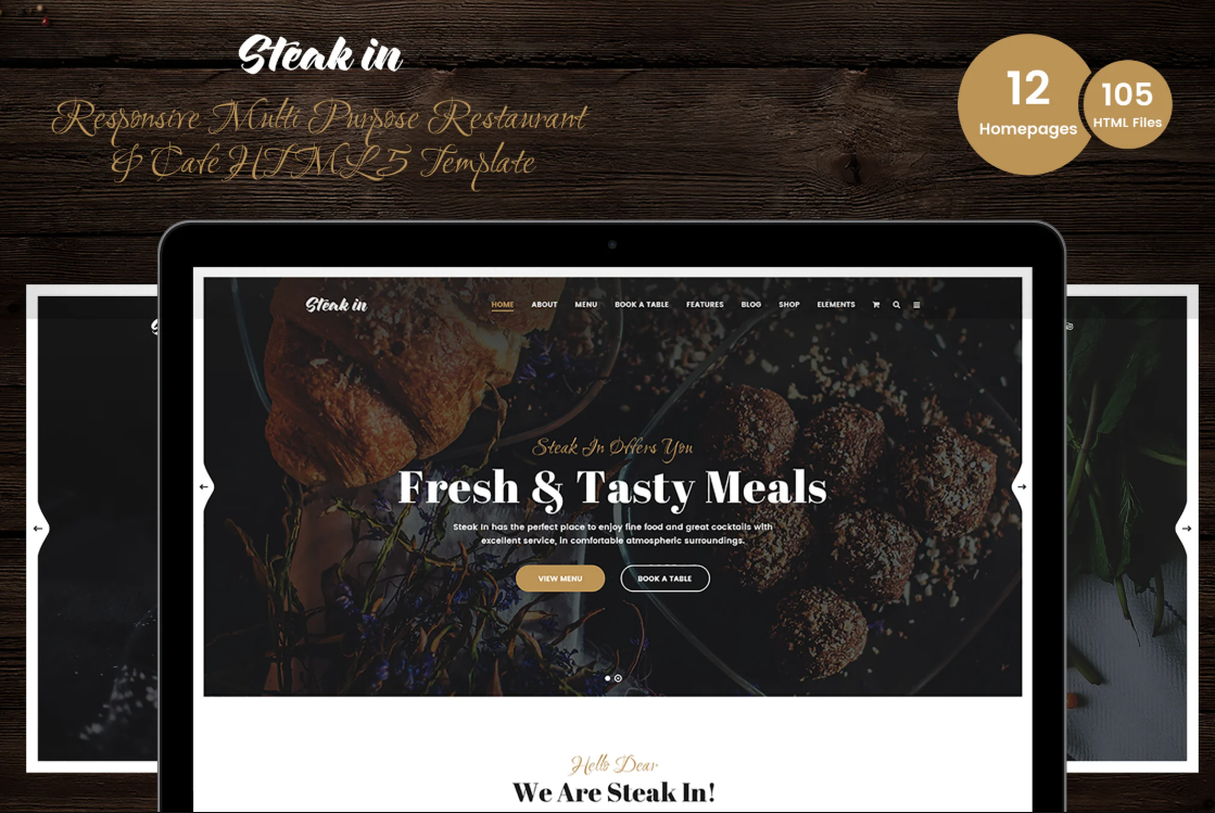 Restaurant Landing Page